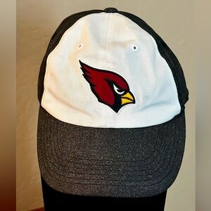Arizona Cardinals NFL Team Apparel Baseball Trucker Hat EUC CLEAN glitter